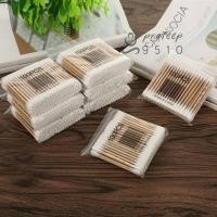 ราคา คอตตอนบัด สำลีก้าน สำหรับทำความสะอาดหู 100 ชิ้น ไม้ปั่นหู ไม้แคะหู สองหัว พร้อมส่ง pt99 (29004951755)