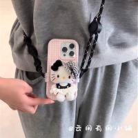 ราคา ฟาง ฟางคิตตี้มือถือคลิปหลังเชือกเส้นเล็กครอสบอด น่ารักคิตตี้มือถือคลิปหลังเชือกเส้นเล็ก กระเป๋าสะพายข้างปรับสากล สามารถกลับกรณีโทรศัพท์รูปแบบใหม่ทนต่อแรงกระแทกกรณีป้อง คิวพีจี0407 (43179825078)