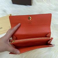 ราคา กระเป๋าสตางค์ Louis Vuitton Multicolor Sarah Wallet กระเป๋าสตางค์ wallet 10 การ์ด สภาพเดิมๆ ปี 12 (13212719296)