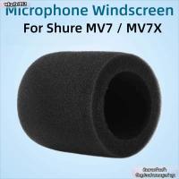 ราคา WKPFR893 ฝาครอบกระจกไมค์, เปลี่ยนไมโครโฟนกันลม Pop Filter, การเพิ่มประสิทธิภาพเสียง Flocked ฟองน้ําโฟม Pop Filter สําหรับ Shure MV7 / MV7X สตูดิโอการบันทึก (51008044704)