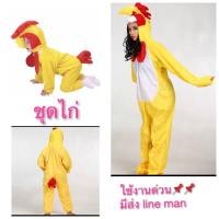 ราคา ชุดแฟนซี ชุดไก่สีเหลือง ชุดการแสดง ชุดแฟนซีสัตว์เด็ก ชุดไก่สีแดง ชุดมาสคอต mascot (1713129450)
