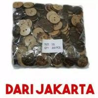ราคา กระดุมกะลามะพร้าวธรรมดาขนาด 2.1 ซม. กระดุมกะลามะพร้าว 200 ชิ้น (41805797727)