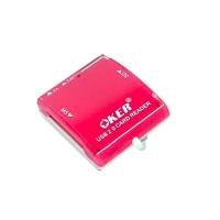 ราคา OKER Card Reader USB V2.0 ตัวอ่านเมมโมรี่การ์ด C- 1924 (999675440)