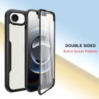 ราคา 360° เคสเต็มตัวสําหรับ Apple iPhone 16e SE4 SE 2025 iPhone 16 Pro Max Plus ป้องกันหน้าจอ Flim Hard เคสโทรศัพท์กันกระแทก AppleiPhone16e SE4 Shell (26531169469)