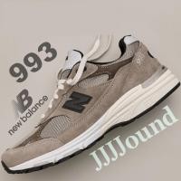 ราคา ♞,♘,♙New Balance x JJJJound 993 Made in USA Mushroom White U993JJ preorderoppa qw (27176385992)
