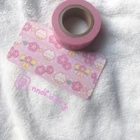 ราคา ♡ เทปแบ่งขาย ♡ Manta Box Pink Blossom Masking Tape (1852779438)