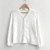 ราคา เสื้อมือ2 เสื้อคลุมสีขาวลูกไม้ (8009623805)