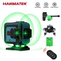 ราคา 3D Self-Leveling 360 Degree Green Cross-Line Laser Level with Pulse Boost Mode,Remote Control,Tilt (41328912752)