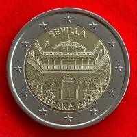 ราคา เหรียญยูโร สเปน Spain 2 euro ปี 2024 2€ เหรียญที่ระลึก Sevilla (29052147019)