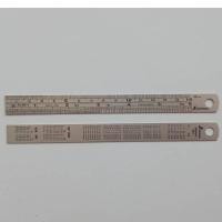 ราคา SHINWA ไม้บรรทัดสแตนเลส (6"/15CM) (28491622146)