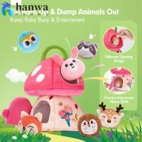 ราคา HANWA Montessori ของเล่น, Sound Barn พร้อมตุ๊กตาสัตว์ของเล่นเด็ก,ตุ๊กตาสัตว์ Interactive Baby Sensory ของเล่น 6-12 เดือนเด็ก (47208160178)