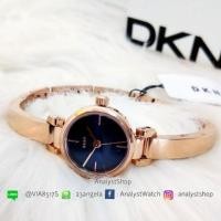 ราคา ⌚DKNY Ellington Rose Gold-Tone Bracelet Ladies Watch NY2666 แท้% (1611875918)