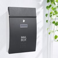 ราคา พร้อมส่ง ตู้จดหมาย กล่องจดหมาย MAIL BOX ขนาดใหญ่ สไตล์ยุโรป วัสดุสแตนเลส แข็งแรง ทนทาน (23278609386)