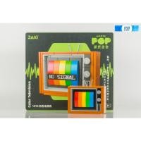 ราคา บล็อกตัวต่อทีวีสี เก่า โบราณ ของเล่น สะสม JAKIBLOCK MAKER POP JK8210 Classic Color Television Analog 1970 LEGO China (25907844566)