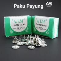 ราคา กดเล็บร่ม - ตรา ATM / เทียบเท่า - 1 กล่อง [ 200 ชิ้น] - แข็งแรง ไม่แตกง่าย / งอ (56256307961)