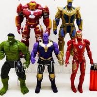 ราคา ฟิกเกอร์ Avengers Infinity War (ชุด ฮัลค์บัสเตอร์ 5 ตัว) Thanos Hulkbuster (8520115329)