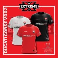 ราคา เสื้อยืด Ducati_Corse V002 dainese Moto GP 2025 เสื้อไมโครไฟเบอร์ Sport Baju Outdoor (56703541310)