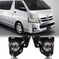 ราคา ไฟตัดหมอก Hiace ไฟตัดหมอกled ไฟสปอร์ตไลท์รถยนต์ ไฟสอร์ตไลท์ คอมมูเตอร์ ไฟ​ตัด​หมอก ไฟ​สปอร์ตไลท์​ for TOYOTA​ COMMUTER​ 2014-2018​ ฝาครอบดำ โตโยต้า​ (23035128867)