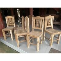 ราคา เก้าอี้พนักพิง เก้าอี้ลายกวาง เก้าอี้ไม้สัก (43227152845)