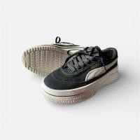 ราคา Deva Suede Wn’s / พูม่า / รองเท้าผ้าใบส้นสูงผู้หญิง / สีดำ / มือสอง (49354213498)