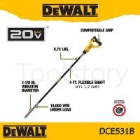 ราคา DEWALT รุ่น DCE531 เครื่องจี้ปูนไร้สาย 20V DCE531B (ตัวเปล่า) รับประกันศูนย์ 3 ปี (19877964191)