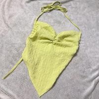 ราคา เกาะอกสายเดี่ยวผูกคอ ผูกหลัง สีเขียว (28054524761)