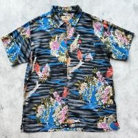 ราคา Kemeja เสื้อฮาวาย sukajan koi floral japan Shirt (26759778067)