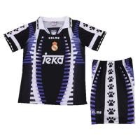 ราคา เวอร์ชั่นย้อนยุค 1997 98 เรอัล มาดริด ย้อนยุค เสื้อเจอร์ซีย์ เสื้อกีฬาที่สาม ชุดเด็ก 16-28 ชุดเด็ก (45508537124)