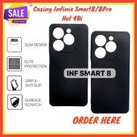 ราคา Infinix Smart 8/8 Pro Hot 40i Premium Black Matte Casing Case (44506157074)