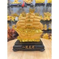 ราคา เรือสำเภา ขนสมบัติ เรือ ทรายทอง สูง 7นิ้ว งานเรซิ่น การค้าขายรุ่งเรือง เสริมการค้า ของมงคลเสริมฮวงจุ้ย เสริมดวง (27813335189)