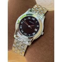 ราคา GUCCI 5500M Black Dial Women’s Quartz Watch หน้าปัด 34 mm (40479526429)