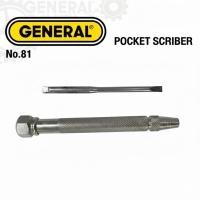 ราคา GENERAL POCKET SCRIBER เหล็กขีดปากกาพกพา No.81 (43576321758)