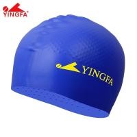 ราคา Yingfa Granular หมวกว่ายน้ําซิลิโคน Natacion Professional สระว่ายน้ําหมวกหมวกกันน้ําสําหรับผู้ชายผู้หญิงหมวกว่ายน้ําผมยาวดําน้ําหมวก (41463476405)