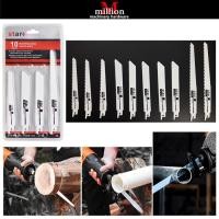 ราคา ใบเลื่อยลูกสูบ saber saw blade ชุด 10 ชิ้นโลหะงานไม้ตัด Extended saber saw blade jig saw blade 10pcs 6" & 8" (48756486554)