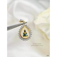ราคา จี้องค์พระแก้วมรกตล้อมเพชรสวิสหุ้มทองคำแท้หนาพิเศษเกรดพรีเมี่ยม (40903306539)