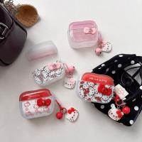 ราคา Bell Bow KT Cat เหมาะสําหรับ AirPods Pro3 Pro2 ฝาครอบหูฟังไร้สายบลูทูธ Apple AirPods1/2nd Generation 3rd Generation ฝาครอบป้องกัน (55855636146)