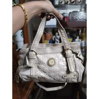 ราคา กระเป๋าหนังมือสอง แบรนด์Dima borsa สีครีม (25259203303)