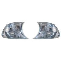 ราคา Clear Marker สัญญาณไฟกระพริบมุมที่จอดรถสําหรับ -BMW E46 3 Series Coupe 1999-2001 63126904307 63126904308 (49208221089)