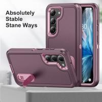ราคา Hybrid Hard 3 in1 กันกระแทกเคสโทรศัพท์สําหรับ Samsung Galaxy S24 Ultra/Samsung Galaxy S25 Ultra/Samsung Galaxy S23 Ultra/Samsung Galaxy S22 Ultra (49906011350)