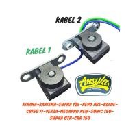 ราคา Fulser pulser honda kirana karisma supra 125 blade revo abs cb150 fi verza megapro ใหม่ sonic supra gtr crf 150 supra 125 fi cbr 150 มี 2 สาย fi cbr (45752977047)