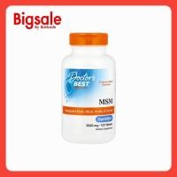 ราคา Doctor's Best, MSM with OptiMSM®, 1,500 mg, 120 Tablets (42406597970)