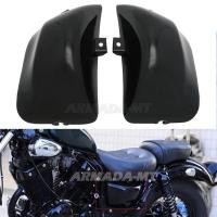 ราคา Motorcycle Accessories XV400 Battery Side Covers For Yamaha Virago XV535 XV 400 1987-2023 Motorbike (57852374412)