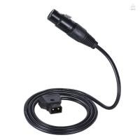 ราคา Andoer 100 ซม./3.3ft D-Tap ชาย XLR 4-Pin หญิงอะแดปเตอร์แหล่งจ่ายไฟสายสําหรับ V-mount แบตเตอรี่แผ่นกล้องวิดีโอ Monitor (44350928158)