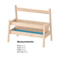 ราคา IKEA-FLISAT ขาตั้งโชว์หนังสือ | ชั้นวางหนังสือ | ตู้หนังสือ | รักบูกุ | 书架 (50804586764)