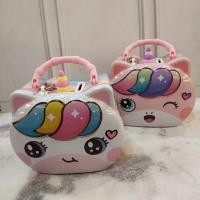 ราคา กระปุกออมสินเหรียญหัวยูนิคอร์นและคิตตี้น่ารักพร้อมกุญแจ (27924795620)