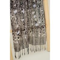 ราคา Batik Ratu - นกยูงสีดํา - ผ้าพันคอผ้าบาติกผ้าไหม - 55 (29887922917)