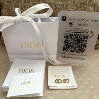 ราคา พร้อมส่ง‼️New‼️ Dior Petit CD Stud Earrings สีทอง ของใหม่เพชรวิ้งมาก (26070577441)