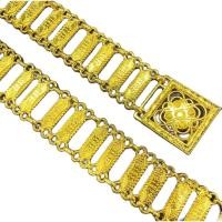 ราคา Vintage jewelry เข็มขัด อีสานชุดล้านนาไทหัวเข็มขัดสีทอง (4382411113)