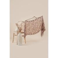 ราคา BATIK RATU - ผ้าพันคอผ้าบาติกผ้าไหมสีน้ําตาล 03 (40555737873)