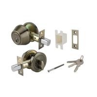 ราคา HAFELEกุญแจลิ้นตาย มีหางปลาบิด สีทองเหลืองรมดำ DEADBOLT HAFELE 489.10.502 (5489011631)